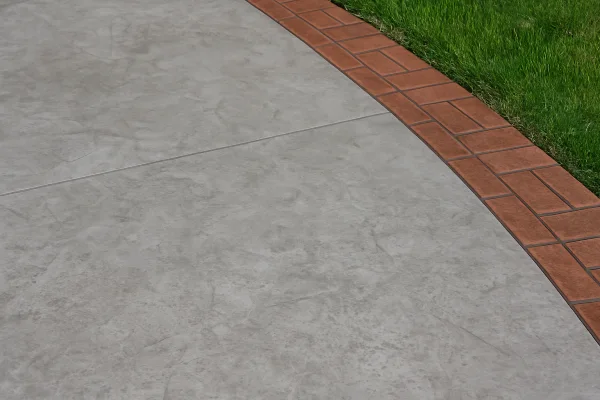 a section of a concrete patio from DHB Concrete Contractor Fort Worth in Fort Worth, TX - Concrete slab foundation