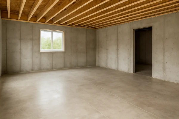 a new concrete floor for a room from DHB Concrete Contractor Fort Worth in Fort Worth, TX - stamped concrete services